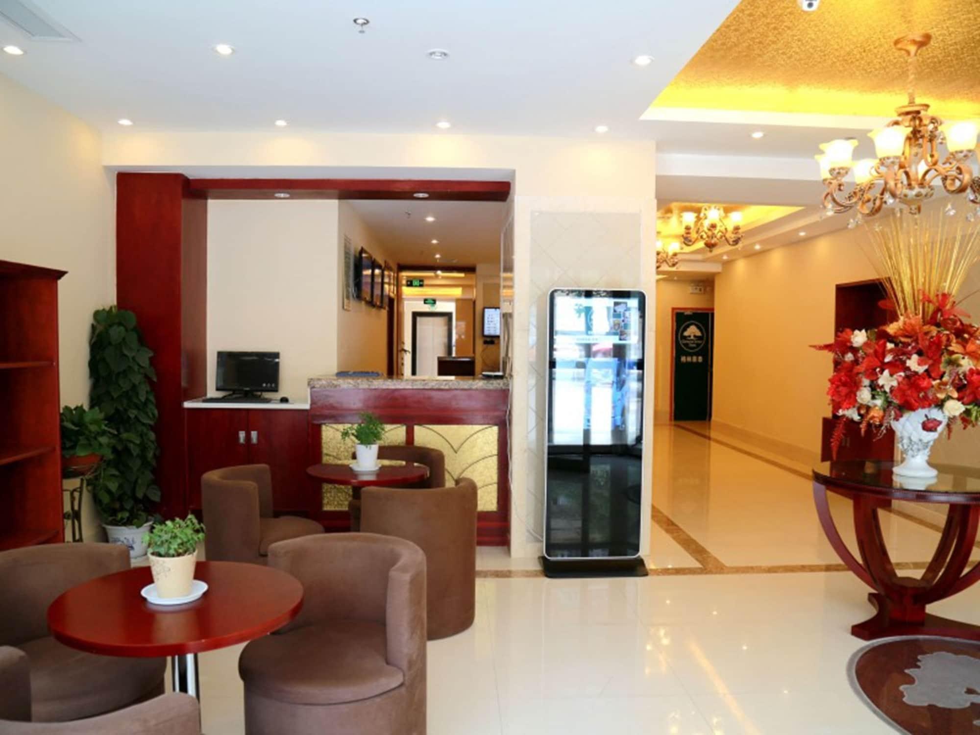Greentree Inn Suzhou Lingbi County Middle Jiefang Road Express Hotel Buitenkant foto